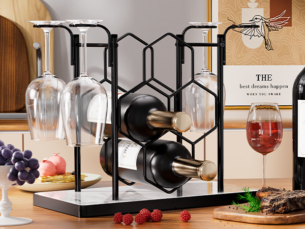 wine racks countertop