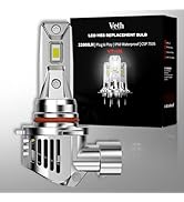 Veth Automotive HB3/9005 LED Replacement Light Bulb, 22000 Lumens, 6500K Cool White, 1:1 Mini Des...