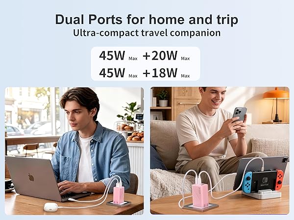 Two port charging