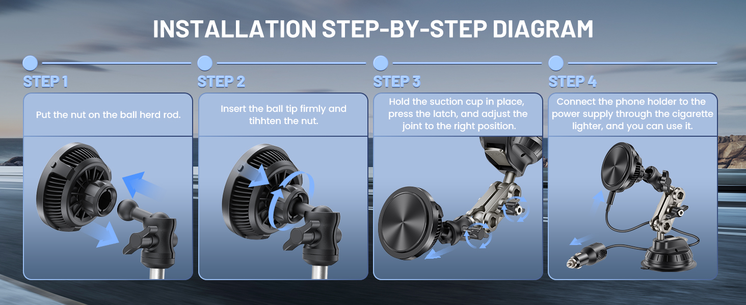 MagSafe Car Mount Charger
