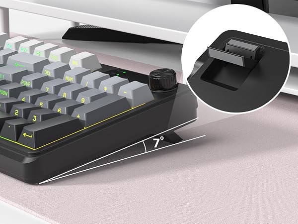 Keyboard with Adjustable Height