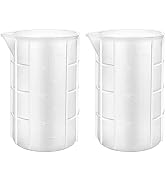 Gartful 700ml Extra Large Silicone Measuring Cups, Resin Mixing Cups for Epoxy, Jewelry Casting M...