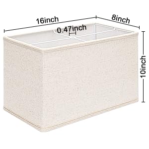 Beige lamp shades