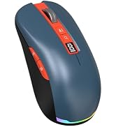 GAMINJA AI Mouse - 2.4G & Bluetooth Wireless Mouse Support Voice Typing,Writing Tools,Transcribe,...