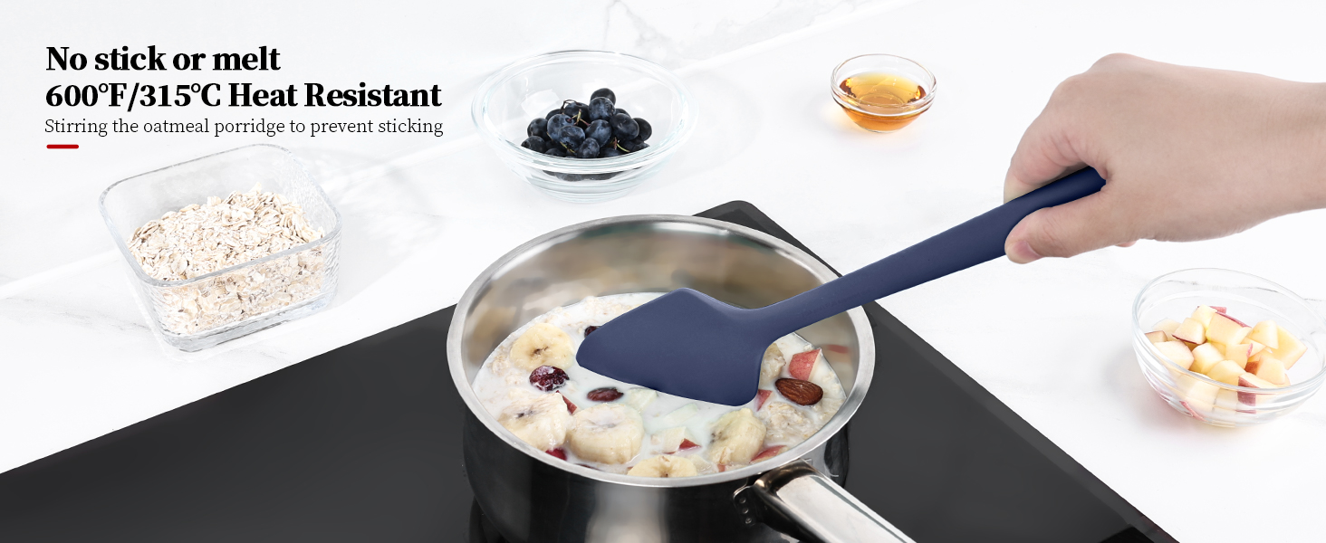 High Heat Resistant Food Safe Silicone Spatula