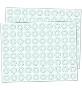 2000 Pack, Clear Hole Reinforcement Stickers, Transparent - 0.25"