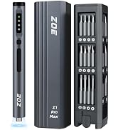 ZOE Electric Screwdriver, Mini Precision Screwdriver Set Cordless Screw driver Kit Small Power Ma...