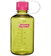 Nalgene Leak Proof Tritan BPA-Free Water Bottle - 16 oz Narrow Mouth - Made in The USA for Outdoo...