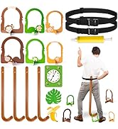 TICIAGA Kids Monkey Games Pack - 22Pcs Trivia Activities for Safari Jungle Theme Funny Family Boa...