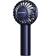 SWEETFULL Mini Portable Fan Powerful Handheld Fan Rechargeable,3 Speeds Personal Small Hand Fan f...