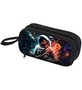 HiGaits Pencil Case for Boys,Multi-Slot Large Capacity Pencil Pouch with Soft Zipper, Durable Pen...