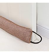 Marwood Under Door Draft Stopper 36 inch Wind Stopper for Door & Window, Weighted French Air Draf...