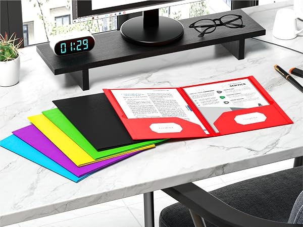 pocket folders