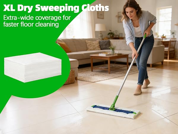 XL Dry Sweeping Cloths