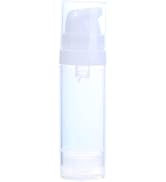 YuanHolumid White Vacuum Lotion Bottles Plastic Empty Airless Pump Bottles Travel Liquid Cosmetic...