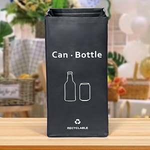Separate Recycling Waste Bin Bags