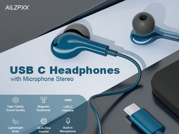 USB C headphones
