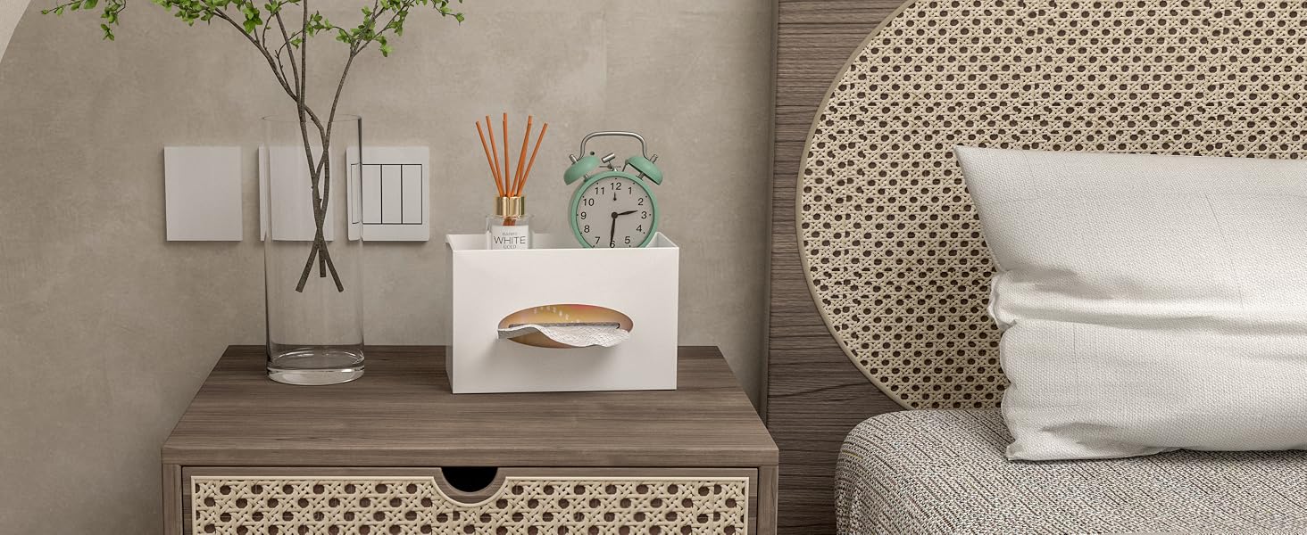 acrylic tissue box holder