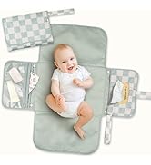 Tiny Twinkle Portable Diaper Changing Pad | Waterproof, Wipeable & Compact Baby Changing Pad for ...