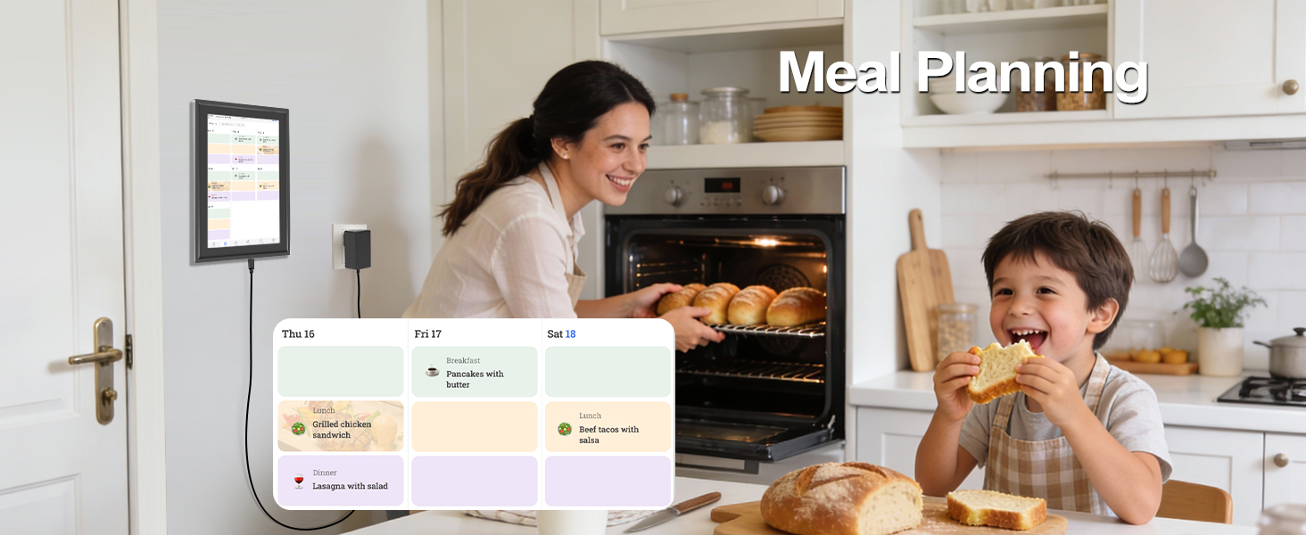 smart calendar for wall
