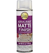 Aleene's Spray Finish 6oz Acrylic Sealer, 6 Ounce (Pack of 1), Clear-Matte