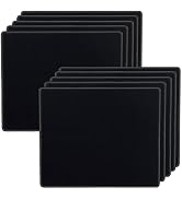 SaiTech IT10 Pack Mouse Pad with Stitched Edges Mousepads Bulk Non-Slip Rubber Base, Waterproof C...