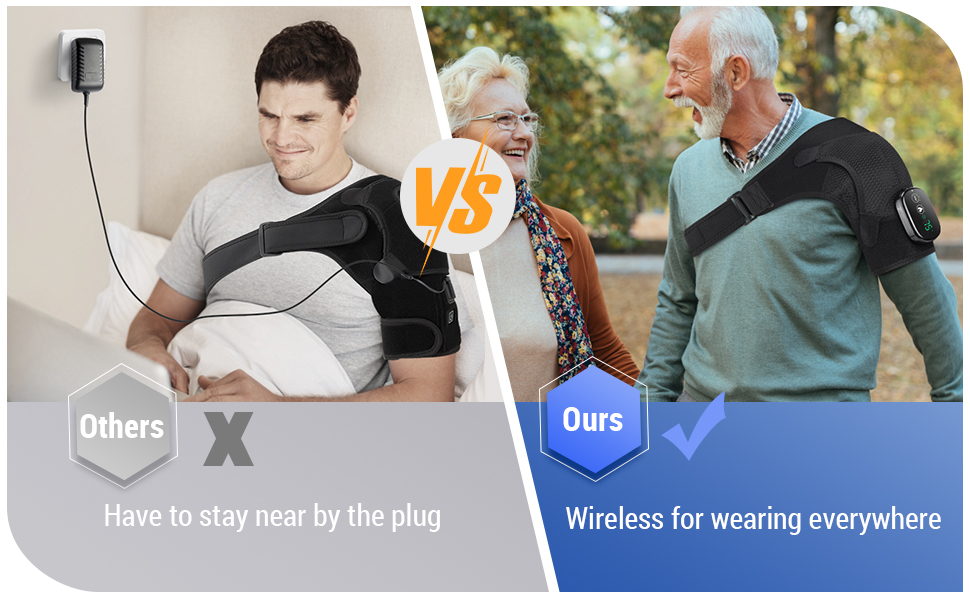 Cordless Shoulder heating pad