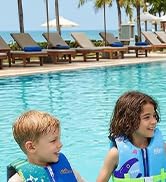 MoKo Swimming Vest for Kids 20-30-50-77 lbs, Children Swim Vests Water Activity Equipment Cute Pa...