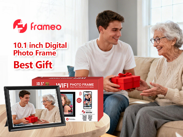 10.1 inch FRAMEO Digital Photo Frame Digital Picture Frame