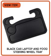 CAR LAPTOP AND FOOD STEERING WHEEL TRAY