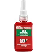 ESKONKE Retaining Compound Green 680 Sleeve Retainer High Strength Cylindrical Metal Components A...