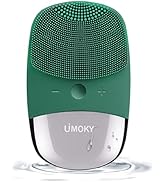 Facial Cleansing Brush, 3-in-1 Electric Silicone Face Scrubber, Vibrating Massager, IPX7 Waterpro...