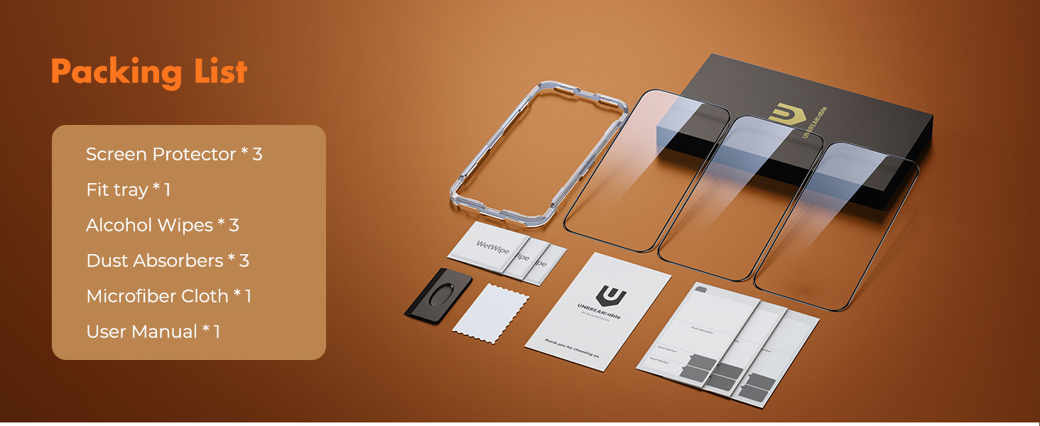 screen protector for iPhone 17 pro max