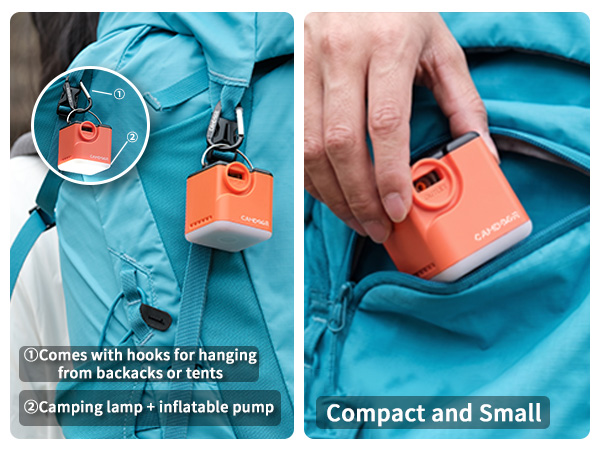 portable mini air pump for inflatables