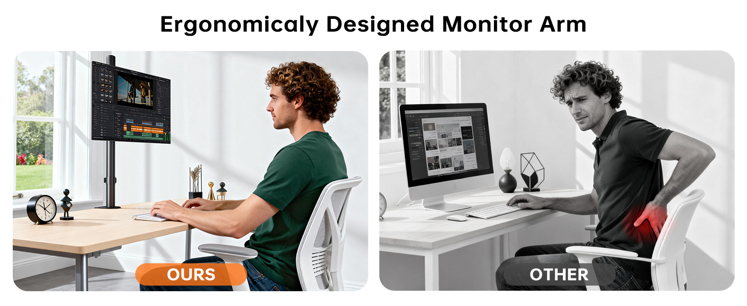 2 Tall Monitor Stand