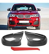 Jaronx Compatible with BMW Mirror Cover X3 F25 LCI 2014-2016/X4 F26 2015-2017/X5 F15 2014-2018/X6...