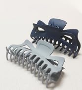 LILIEBE 5.5” Large Hair Claw Clips, Big Hair Clips Enough to Hold Your Hair, Hair Clips for Women...
