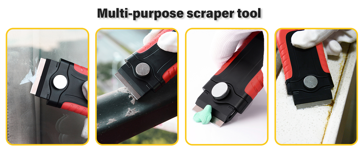 Multi-Purpose Cleaning Scraper for Window Gasket Remover