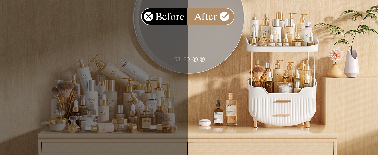 Bathroom Makeup Organizer