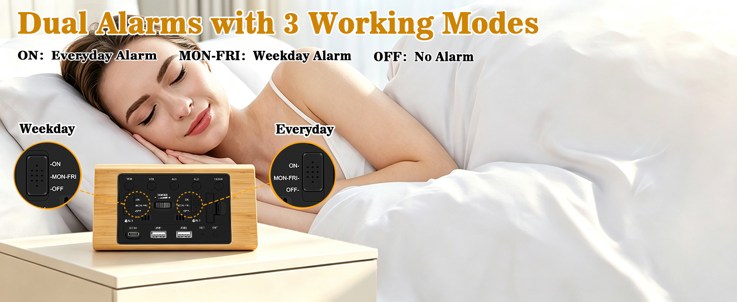 Dual Alarms