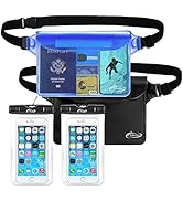 AiRunTech Waterproof Dry Bag and Waterproof Cell Phone Bag for Outdoor Water Sports, Boating, Hik...