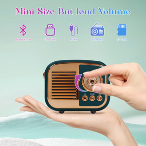 retro radio bluetooth speaker