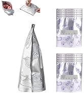 Reusable Aluminum Foil Storage Bags, 30 Count - Thick, Leak-Proof Stand-Up Bags with Resealable Z...