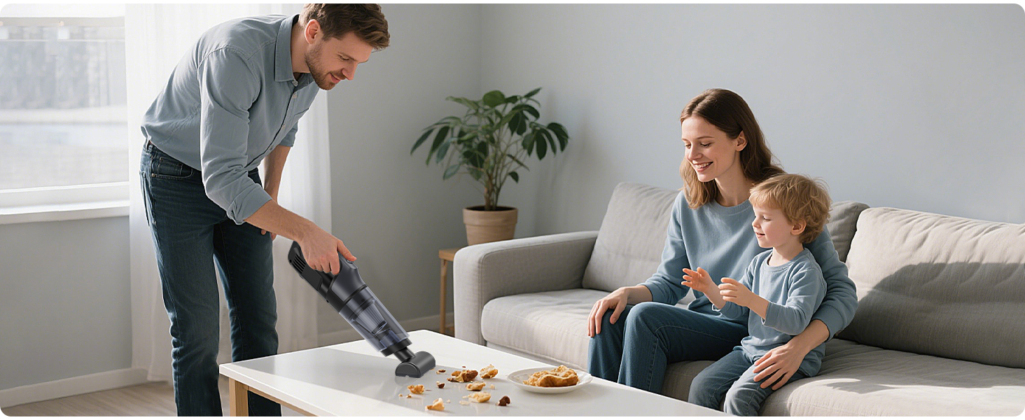 portable car vacuum cordless rechargeable