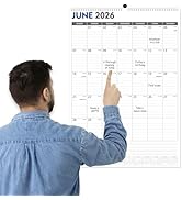 GuassLee Large Wall Calendar 2026-2027, 22"x15" Vertical Wall Calendar 2026, Jun. 2026 to Dec. 20...