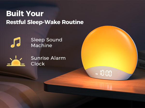 Sunrise alarm clock Sound machine