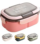 WYGLHLF Adult Lunch Box, Leak-Proof Bento Box for Work, Camping & Meal Prep, Microwave & Dishwash...