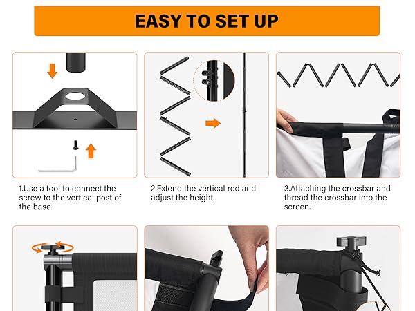 projector screen stand