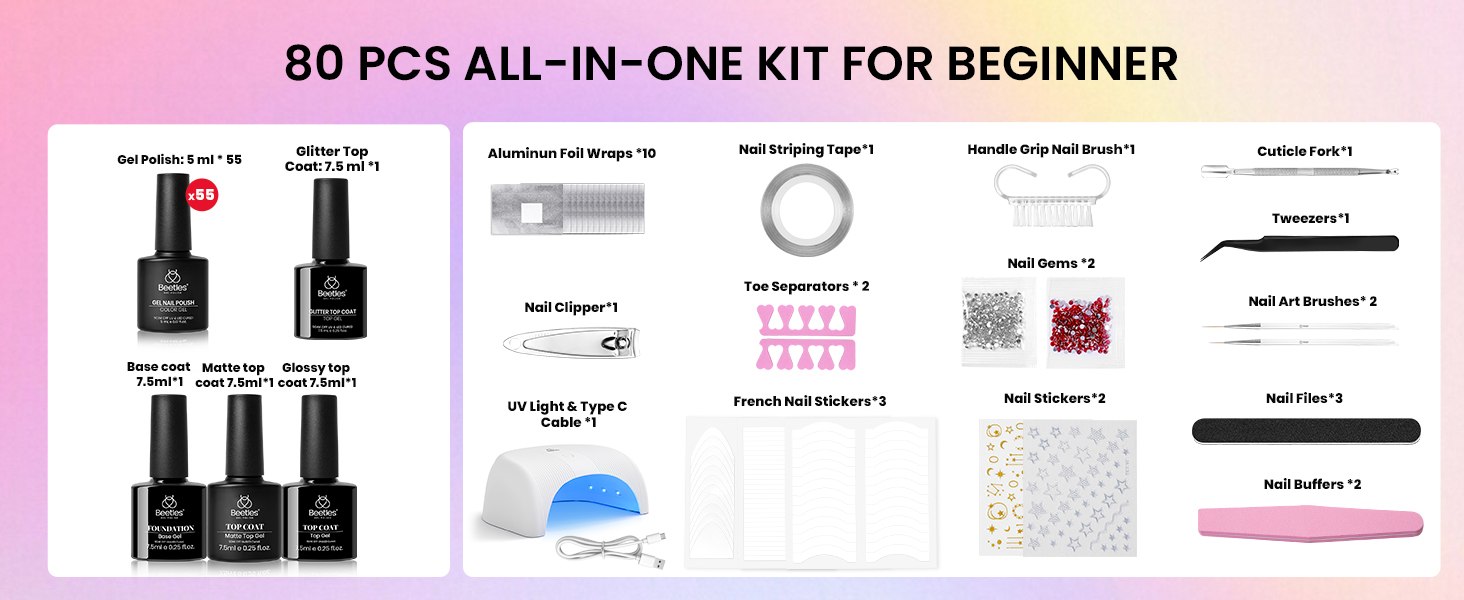 gel nail kit gifts for women girls