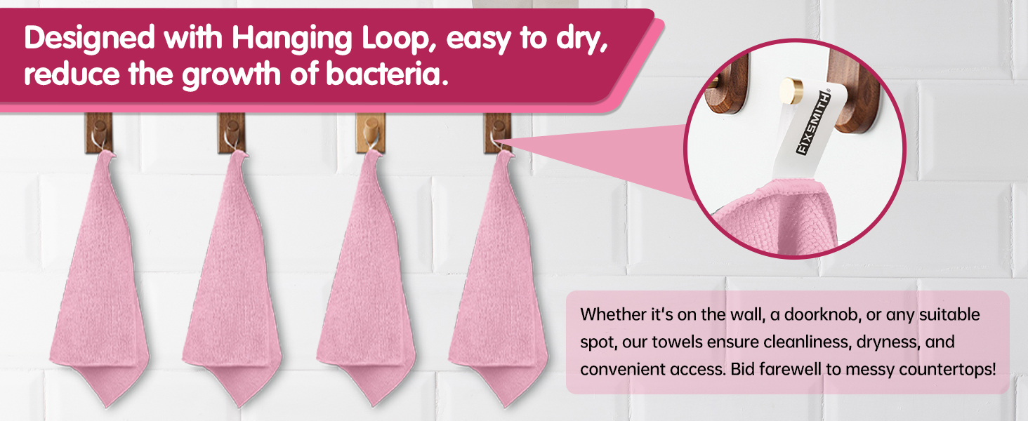 pink cleaning cloth